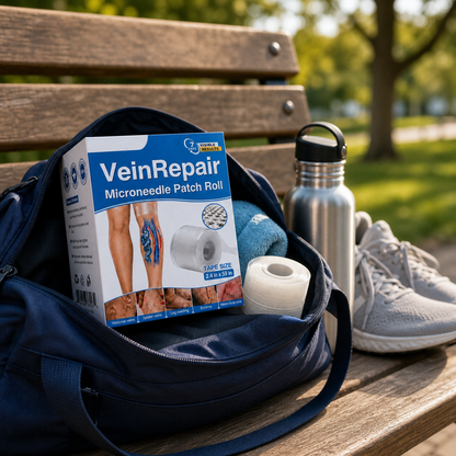 VeinRepair Microneedle Patch Roll 🦵✨ Comfortable Daily Care for Smoother, Refreshed-Looking Legs