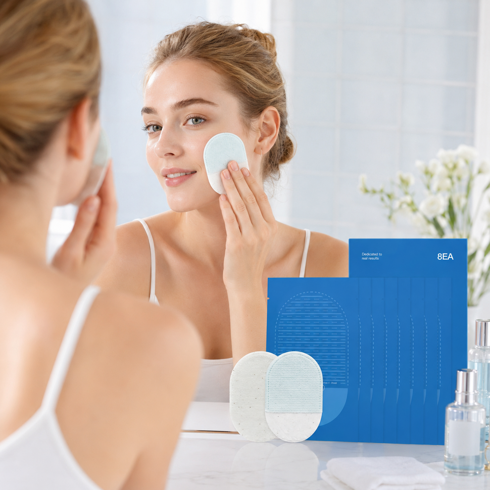 🧴 Exfoliating Pads 8‑Count | Fix Rough & Flaky Skin, Get Silky Smooth Complexion