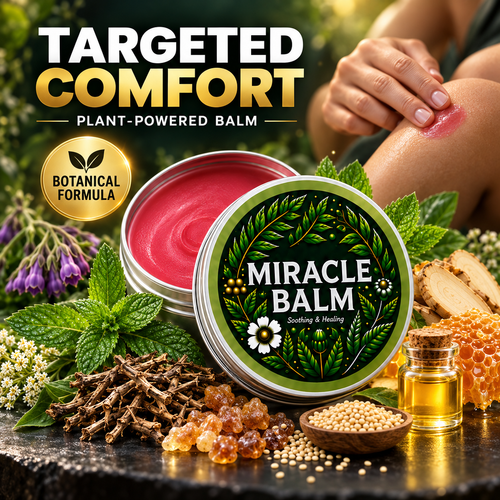 Natural Botanical Balm | Fast Cooling Relief for Sore Muscles & Stiff Joints 💚