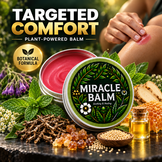 Natural Botanical Balm | Fast Cooling Relief for Sore Muscles & Stiff Joints 💚