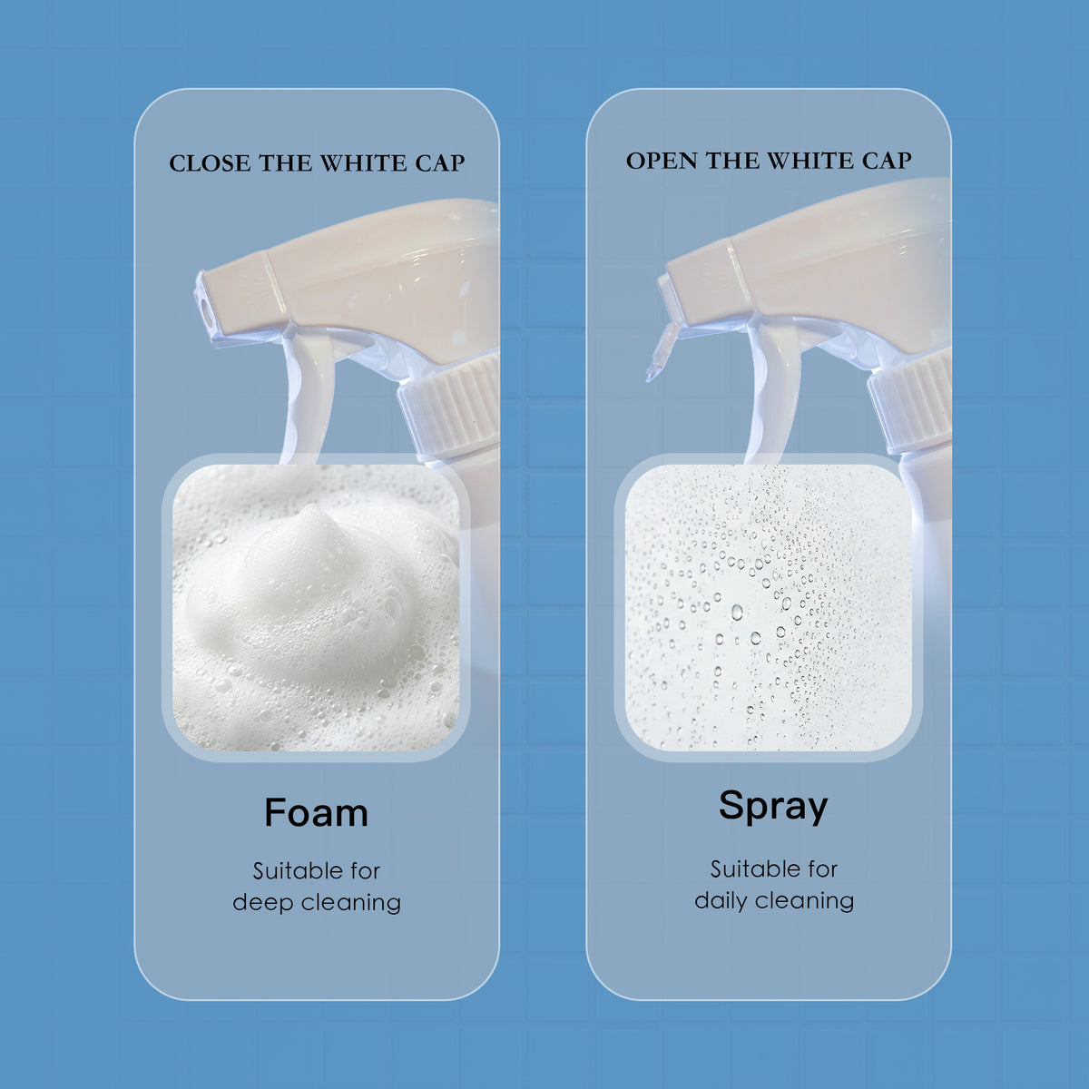 FREEDAZE Bathroom Cleaner product set with box and brush