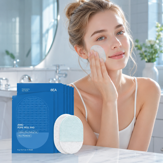 🧴 Exfoliating Pads 8‑Count | Fix Rough & Flaky Skin, Get Silky Smooth Complexion