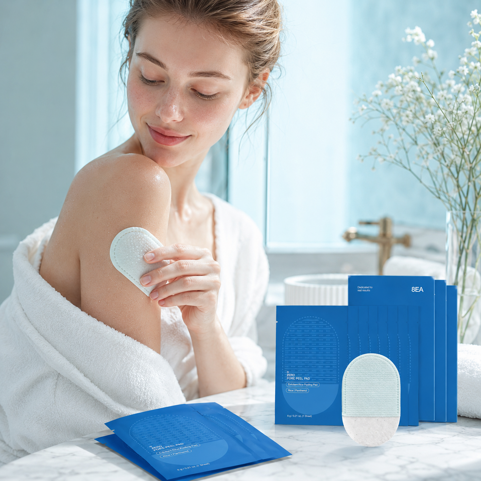 🧴 Exfoliating Pads 8‑Count | Fix Rough & Flaky Skin, Get Silky Smooth Complexion