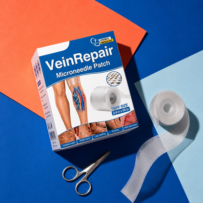 VeinRepair Microneedle Patch Roll 🦵✨ Comfortable Daily Care for Smoother, Refreshed-Looking Legs